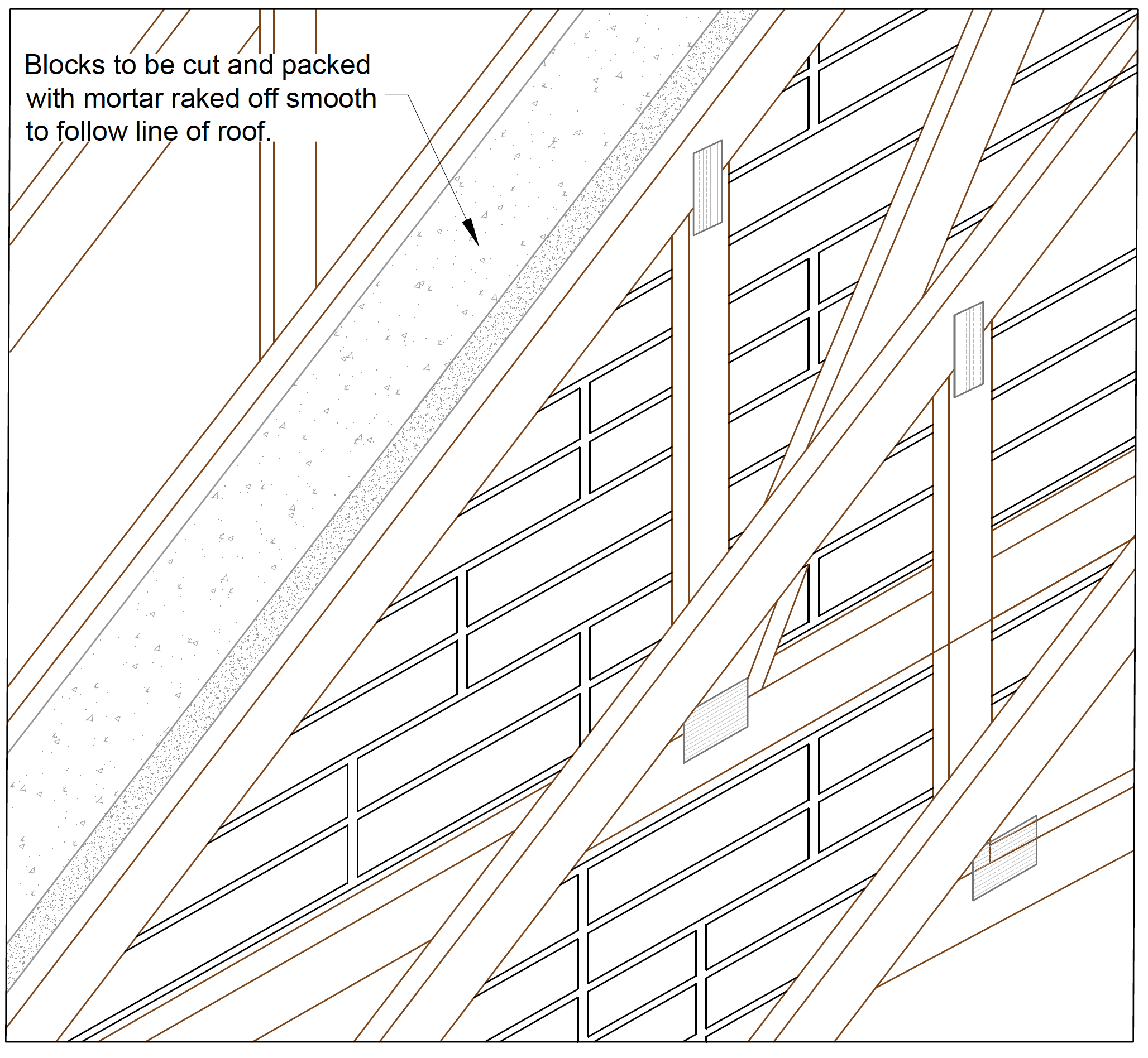 party wall detail drawings